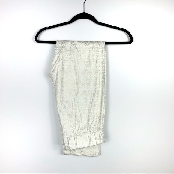 Soft Surroundings Midas Touch Gold/Ivory Leggings - Picture 8 of 8